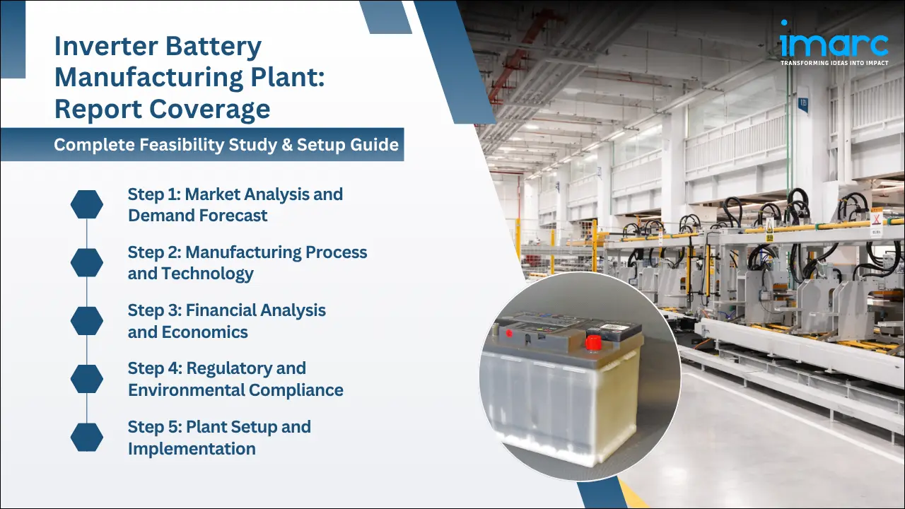 Inverter Battery Manufacturing Plant Project Report