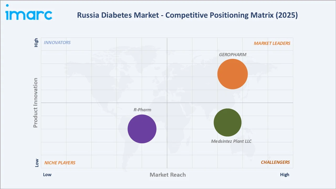 Russia Diabetes Market By Competitive Landscape