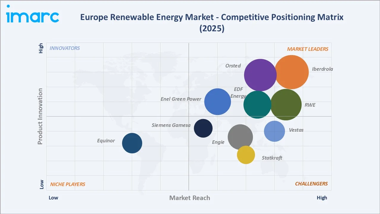 Europe Renewable Energy Market By Competitive Landscape
