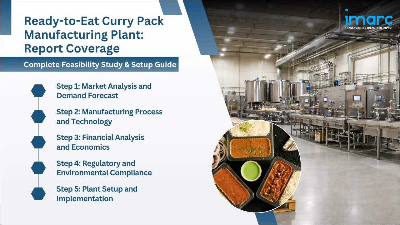 Ready-to-Eat Curry Pack Manufacturing Plant