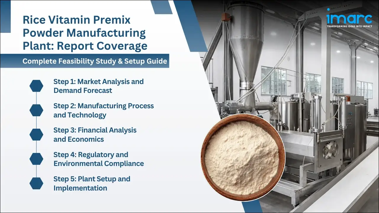 Rice Vitamin Premix Powder Manufacturing Plant Project
