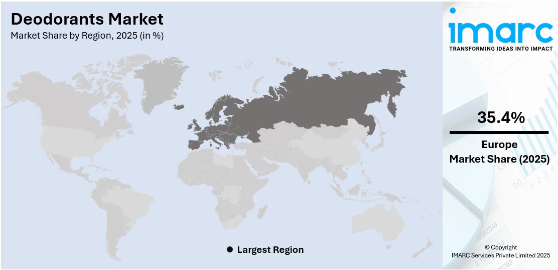 Deodorants Market By Region