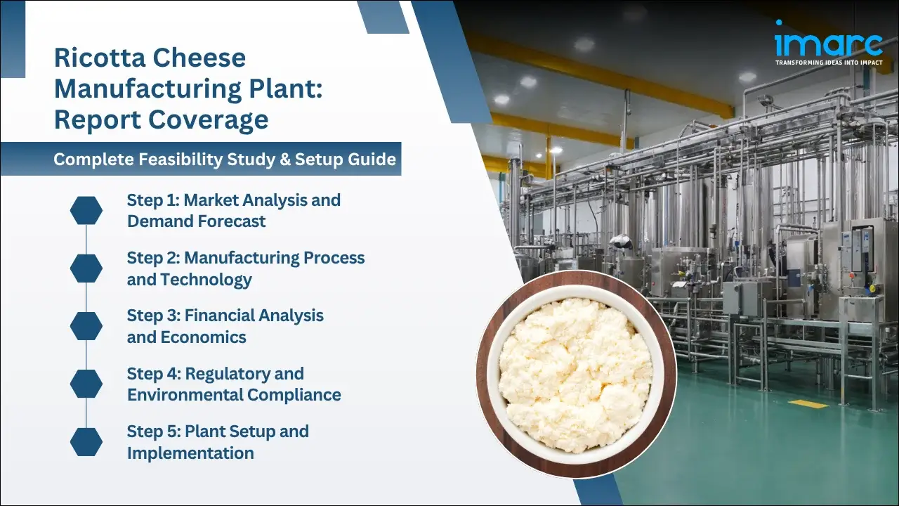 Ricotta Cheese Manufacturing Plant