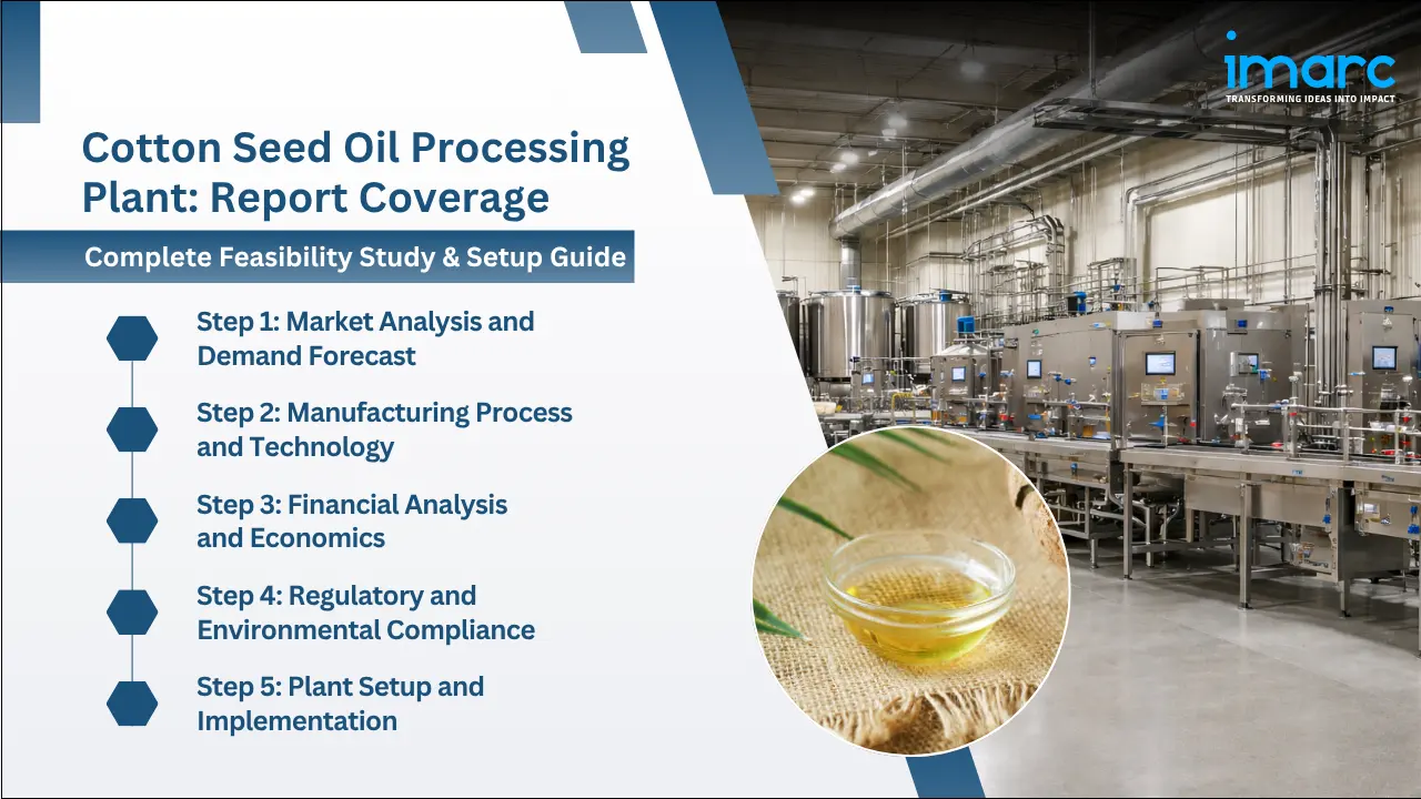 Cotton Seed Oil Processing Plant Project Report