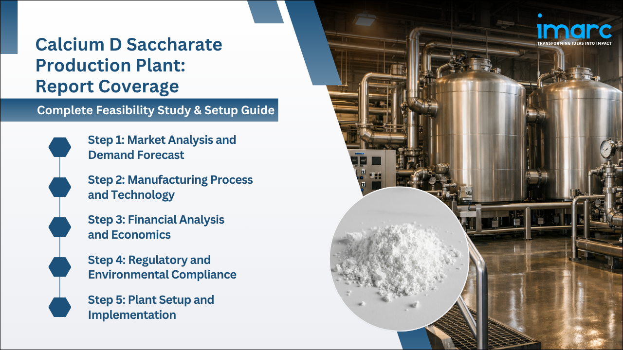 Calcium D Saccharate Production Cost Analysis Report