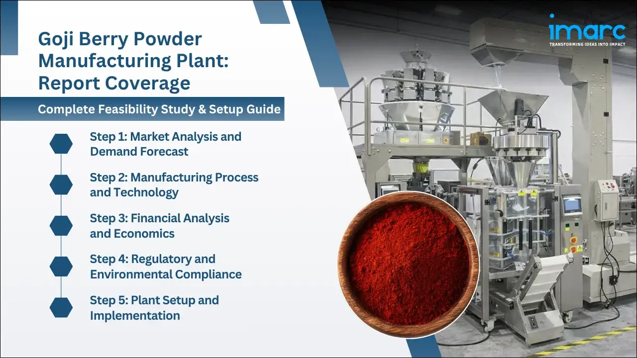 Goji Berry Powder Manufacturing Plant