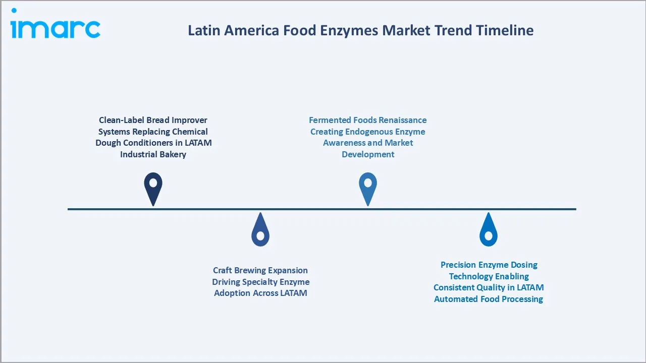 Latin America Food Enzymes Market Trends