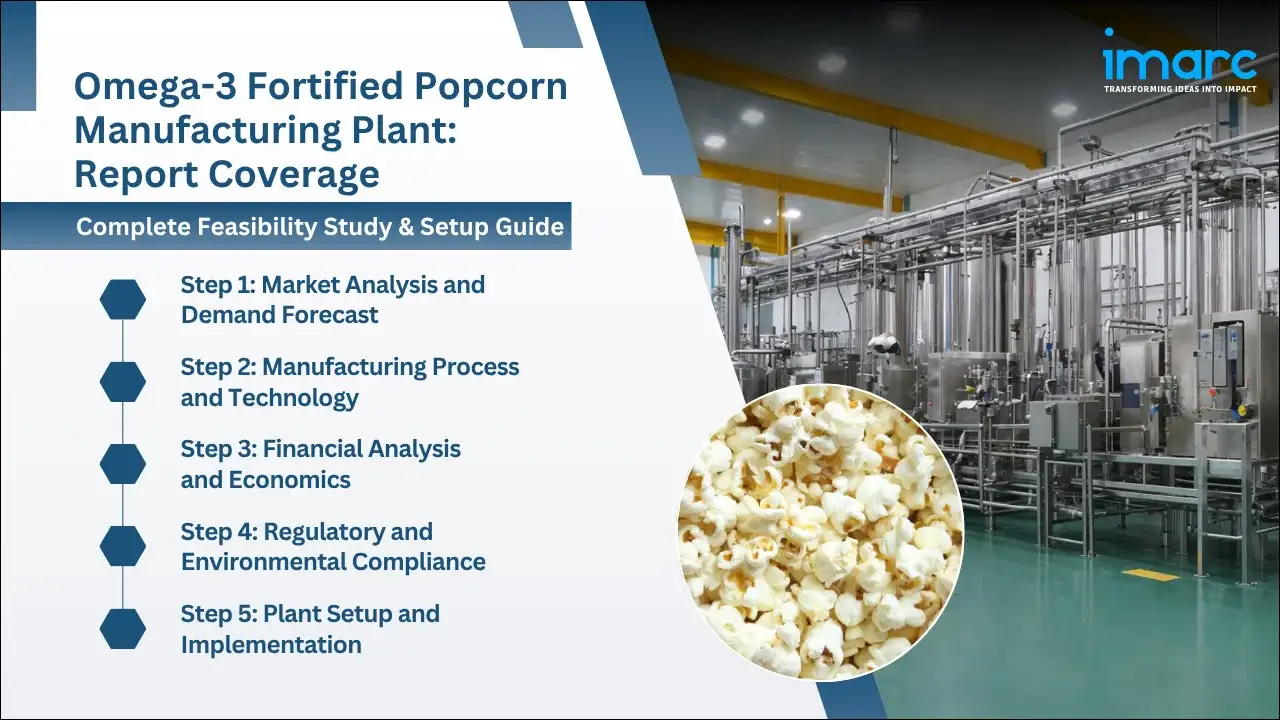 Omega-3 Fortified Popcorn Manufacturing Plant Project Report