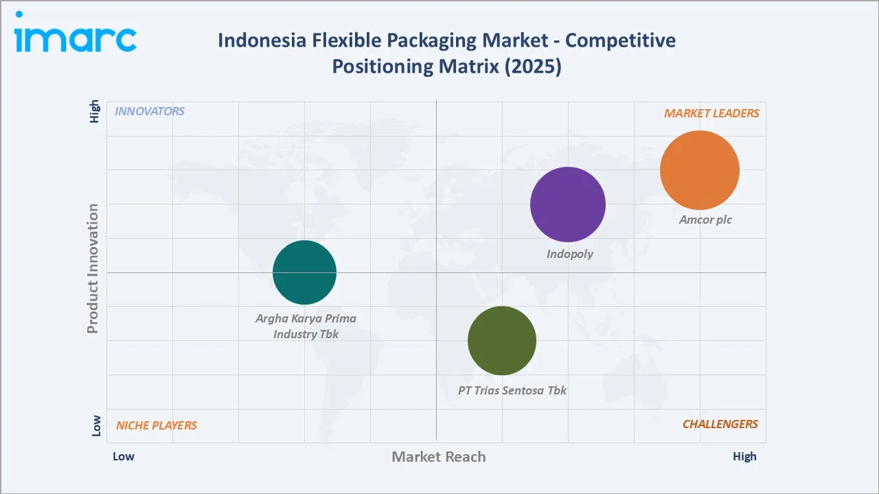 Indonesia Flexible Packaging Market By Competitive Positioning Matrix