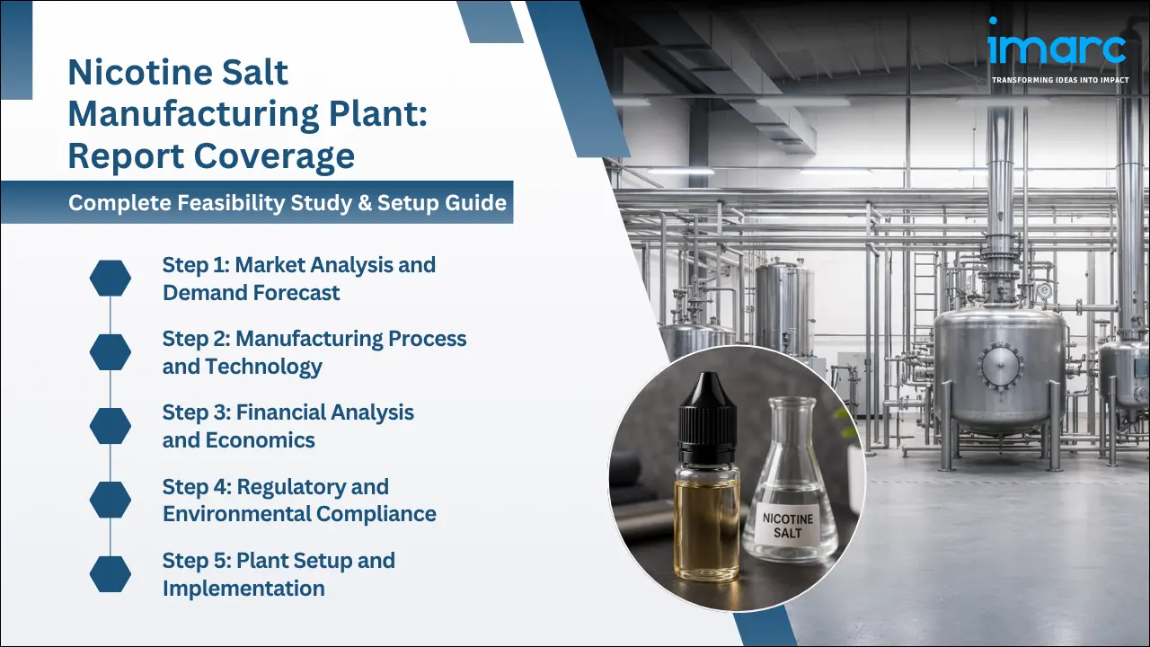 Nicotine Salt Manufacturing Plant Project Report 
