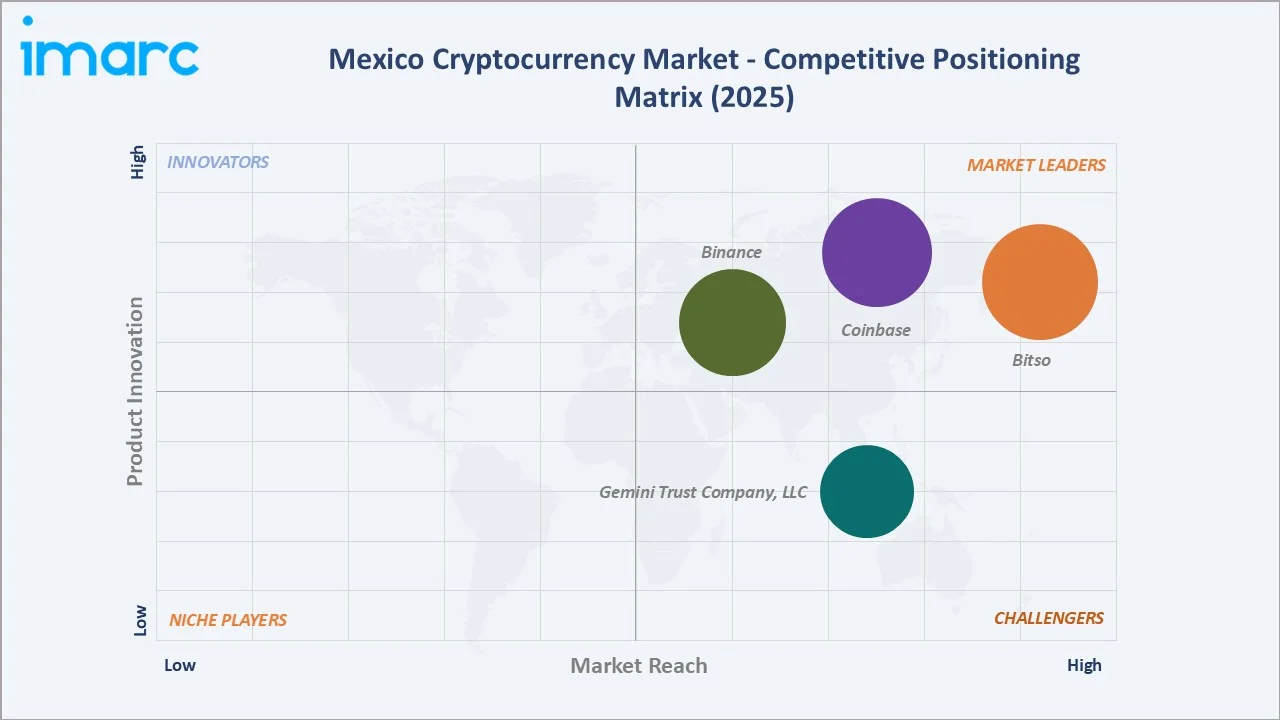 Mexico Cryptocurrency Market Competitive Positioning Matrix