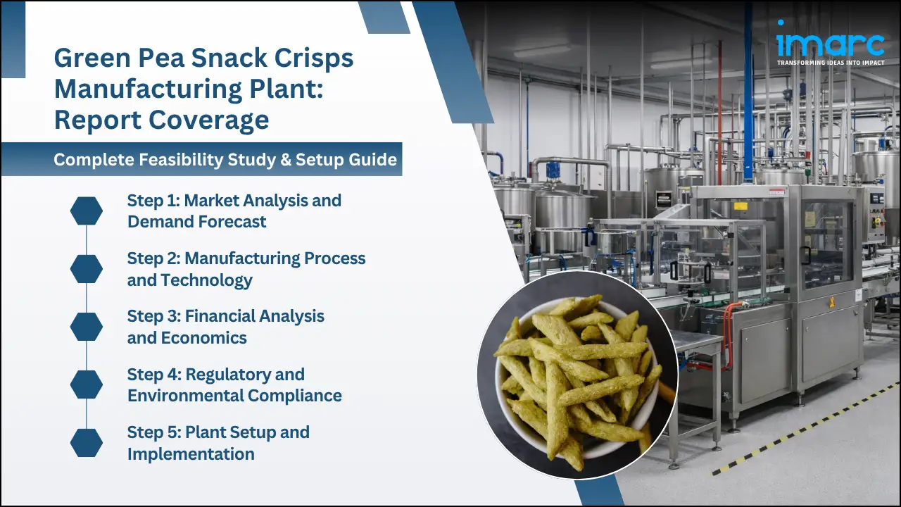 Green Pea Snack Crisps Manufacturing Plant Project Report