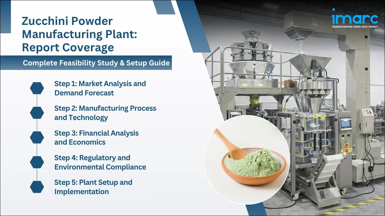 Zucchini Powder Manufacturing Plant Project Report