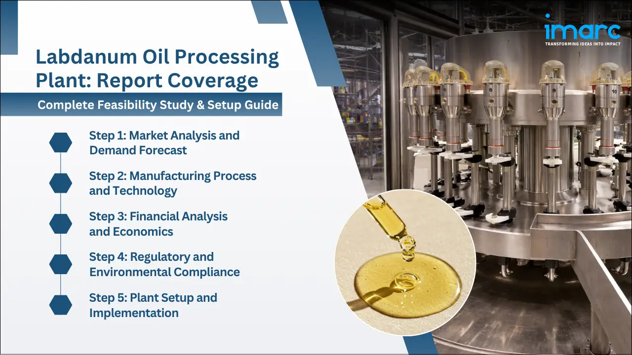 Labdanum Oil Processing Plant Project Report