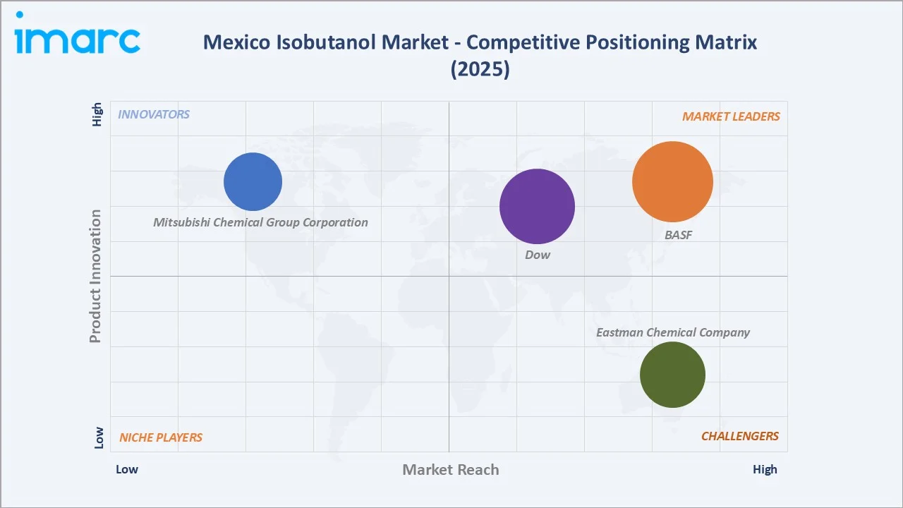 Mexico Isobutanol Market By Competitive Positioning Matrix