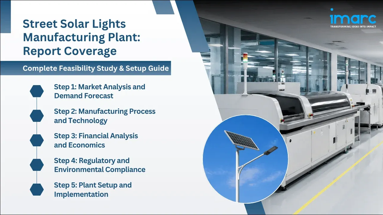 Street Solar Lights Manufacturing Plant Project Report