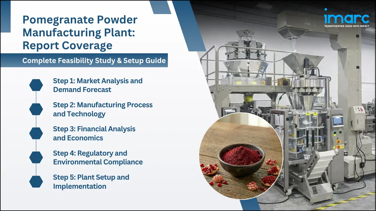 Pomegranate Powder Manufacturing Plant Project Report