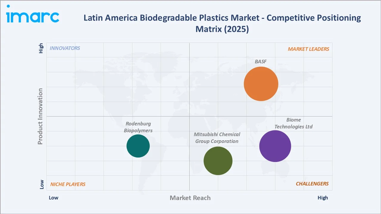 Latin America Biodegradable Plastics Market By Competitive Landscape