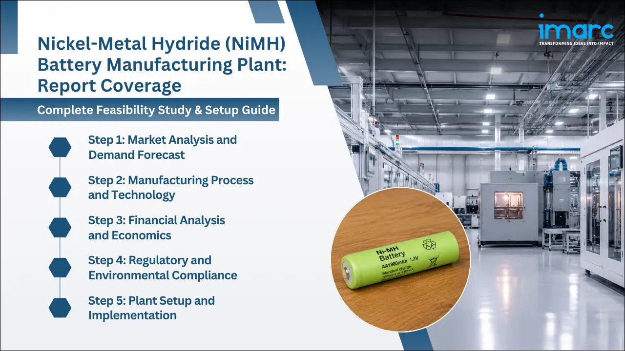 Nickel-Metal Hydride (NiMH) Battery Manufacturing Plant
