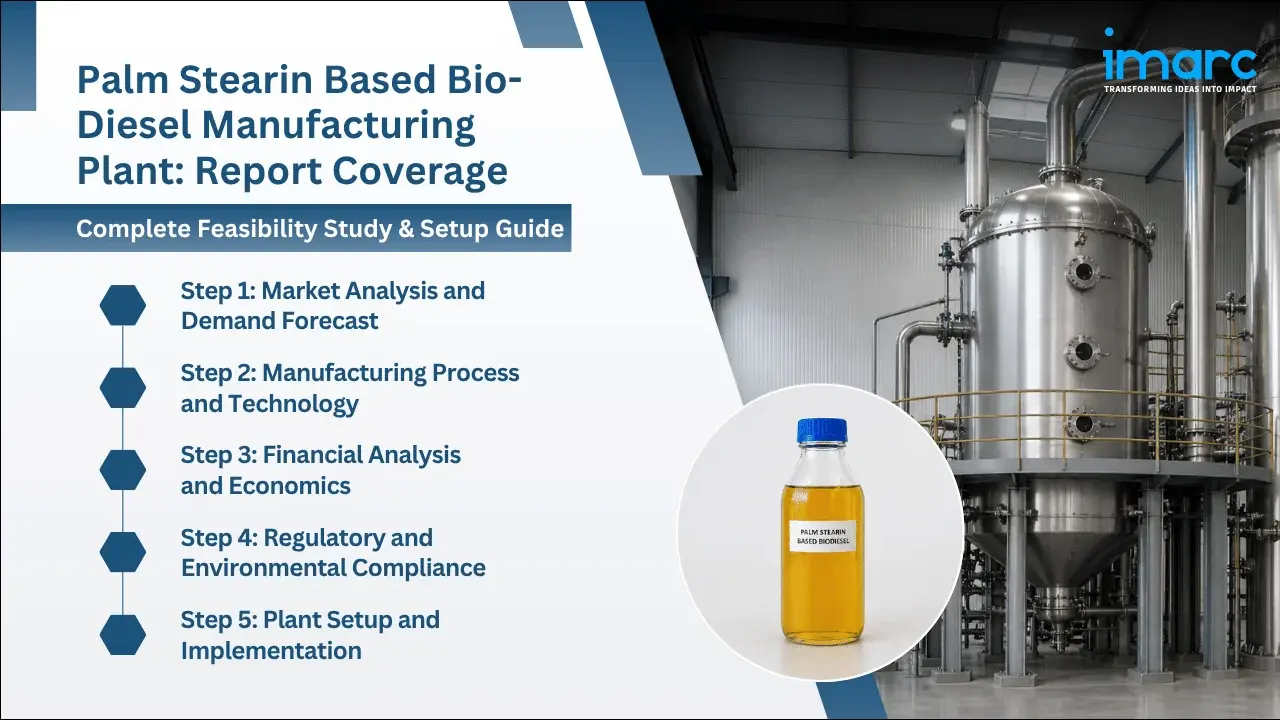 Palm Stearin Based Bio-Diesel Manufacturing Plant Project