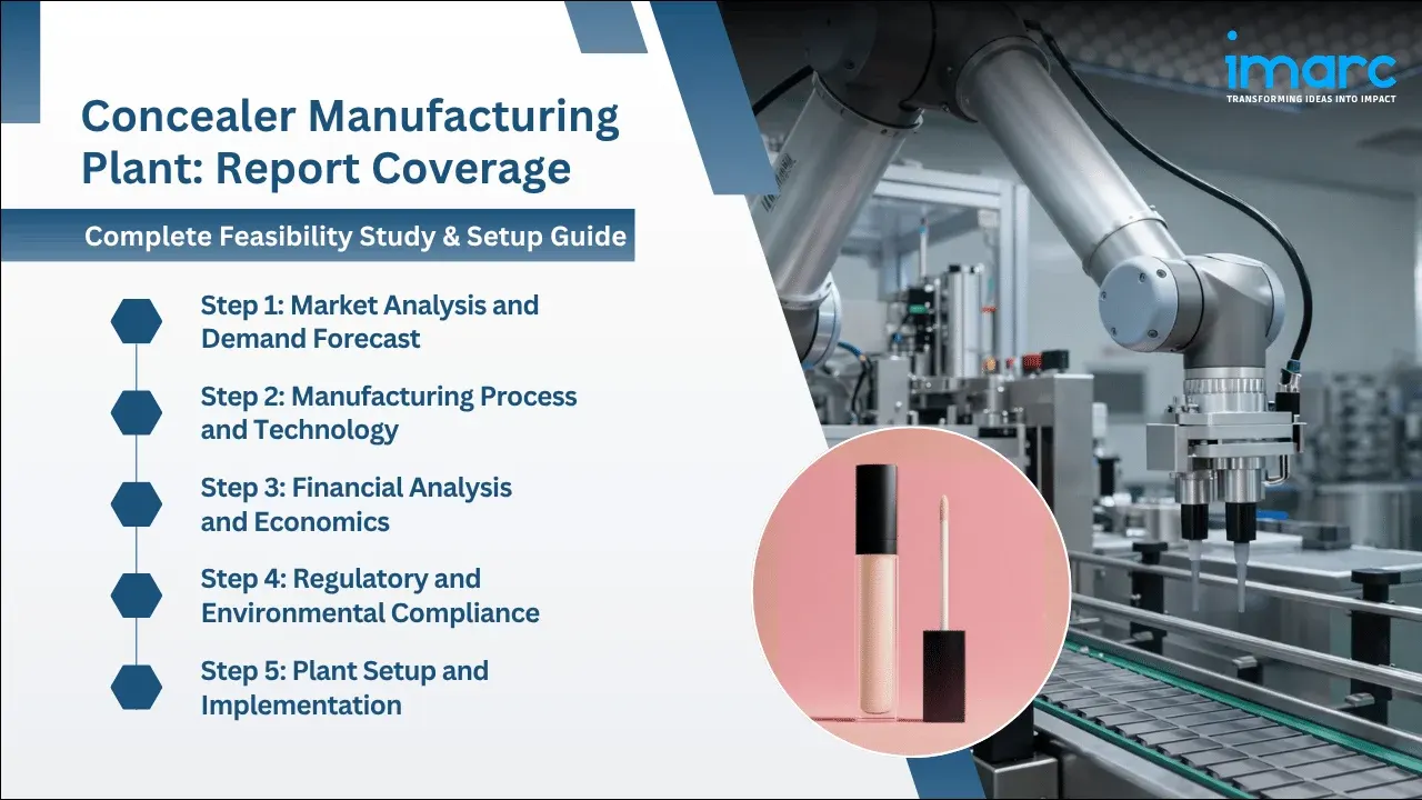 Concealer Manufacturing Plant
