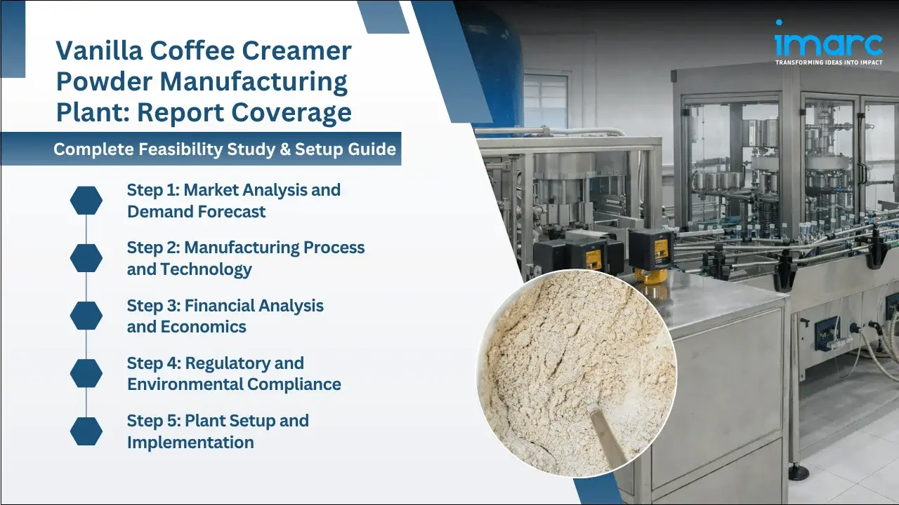 Vanilla Coffee Creamer Powder Manufacturing Plant
