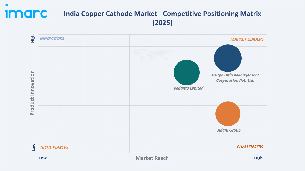 India Copper Cathode Market Competitive Positioning Matrix