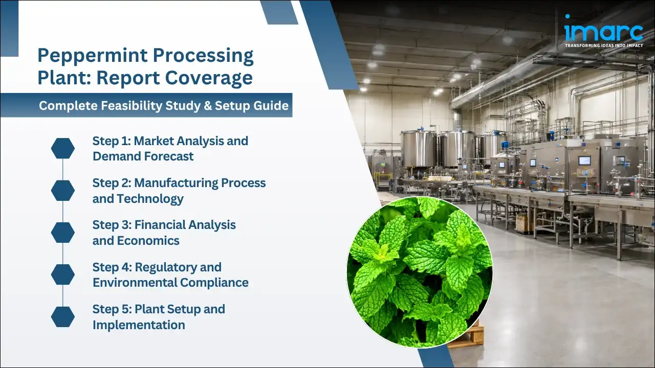 Peppermint Processing Plant