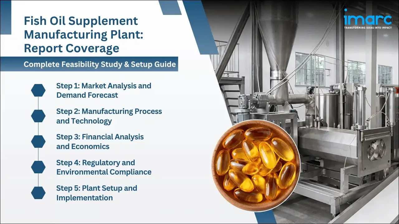Fish Oil Supplement Manufacturing Plant