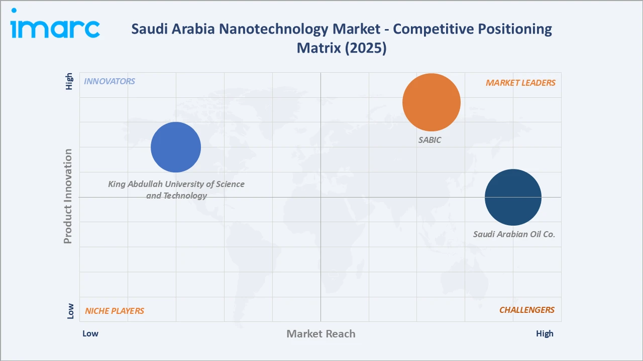 Saudi Arabia Nanotechnology Market Competitive Positioning Matrix