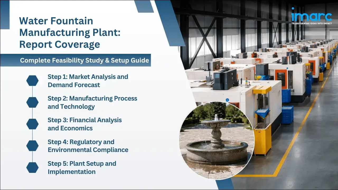 Water Fountain Manufacturing Plant Project Report
