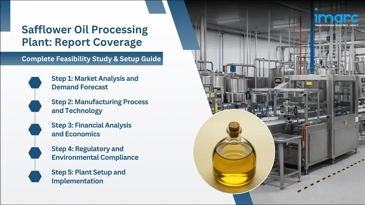 Safflower Oil Processing Plant Project Report