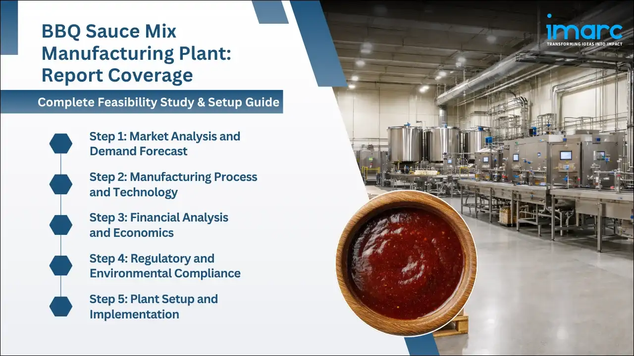 BBQ Sauce Mix Manufacturing Plant