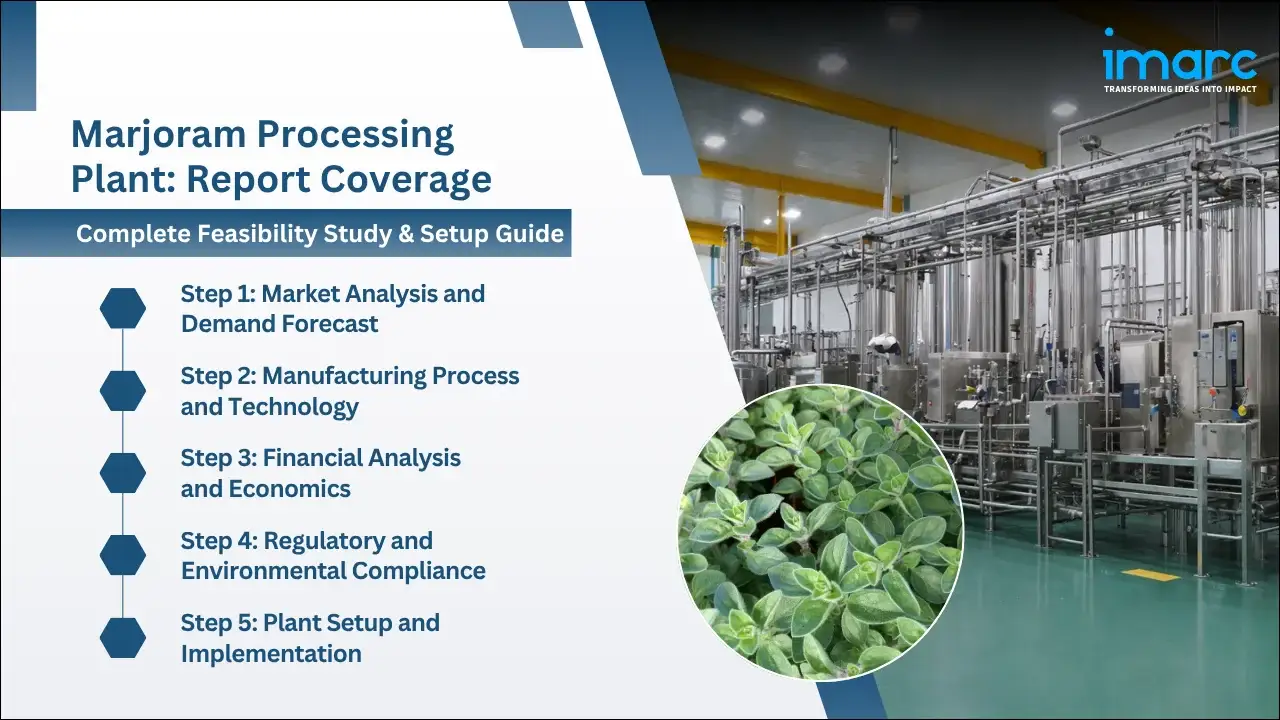 Marjoram Processing Plant