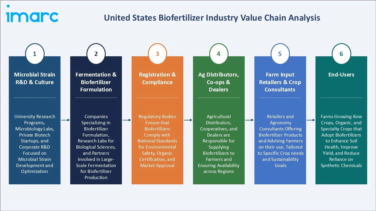 United States Biofertilizer Market Value Chain