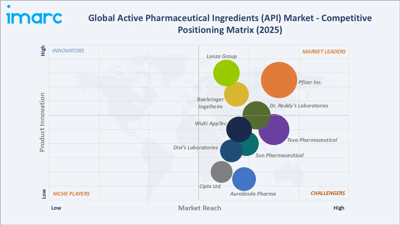 Active Pharmaceutical Ingredients (API) Market By Competitive Positioning Matrix