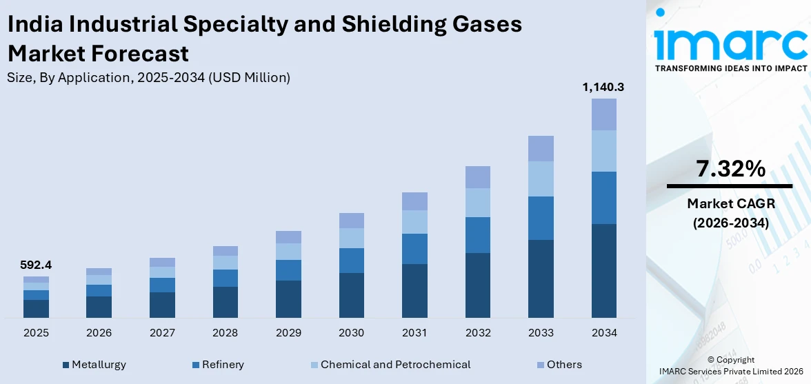 India Industrial Specialty and Shielding Gases Market Size
