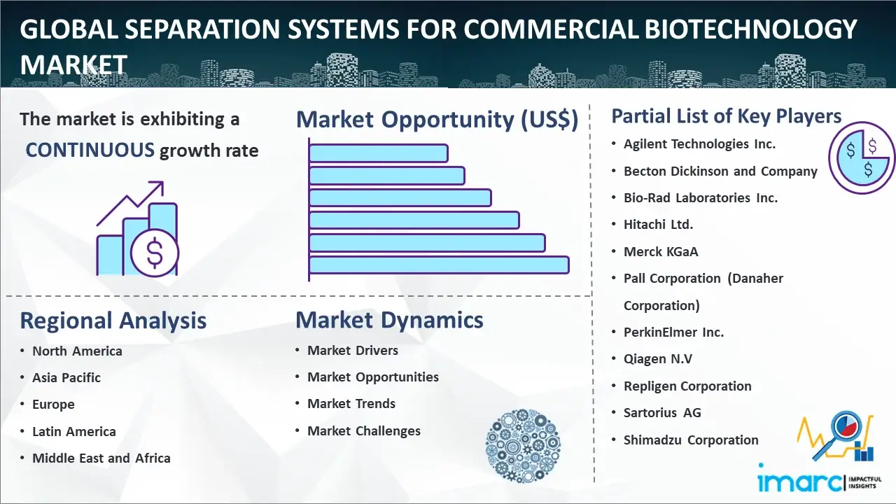Global Separation Systems for Commercial Biotechnology Market