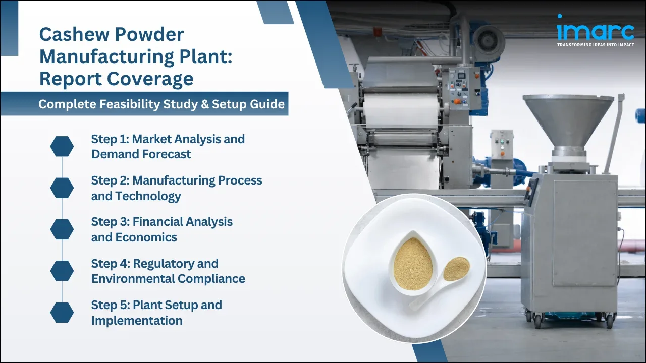 Cashew Powder Manufacturing Plant Project Report