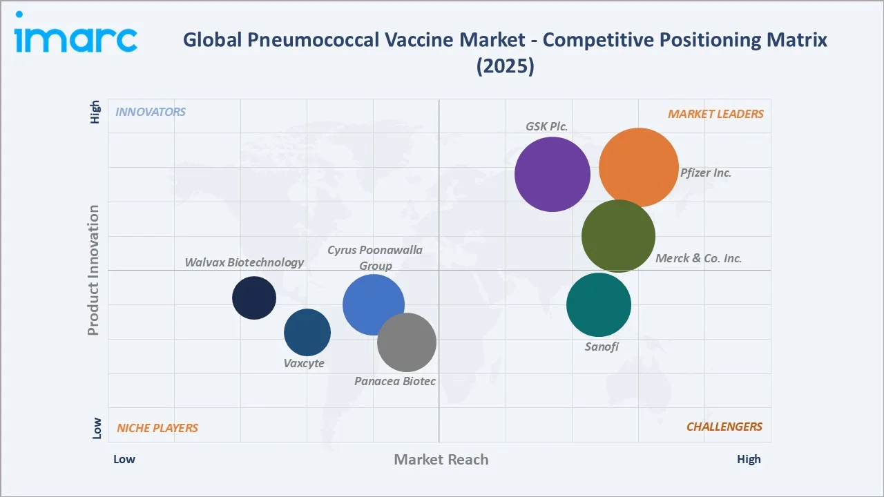 Pneumococcal Vaccine Market Competitive Positioning Matrix