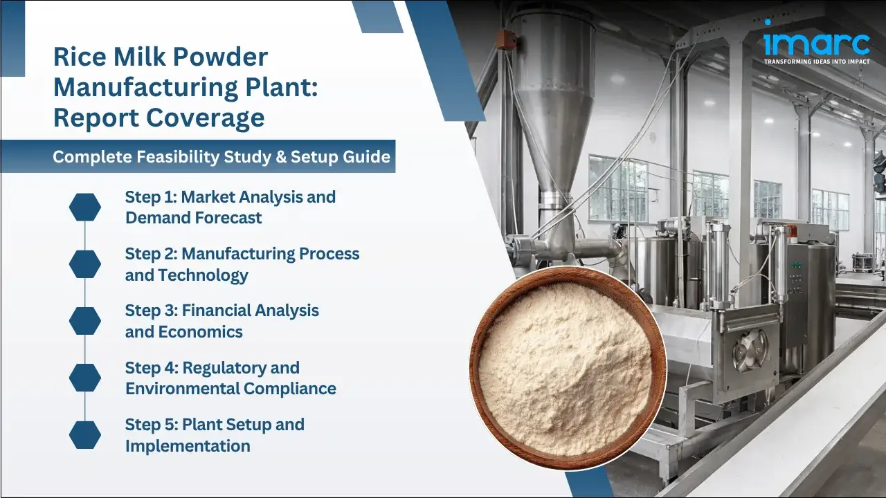 Rice Milk Powder Manufacturing Plant