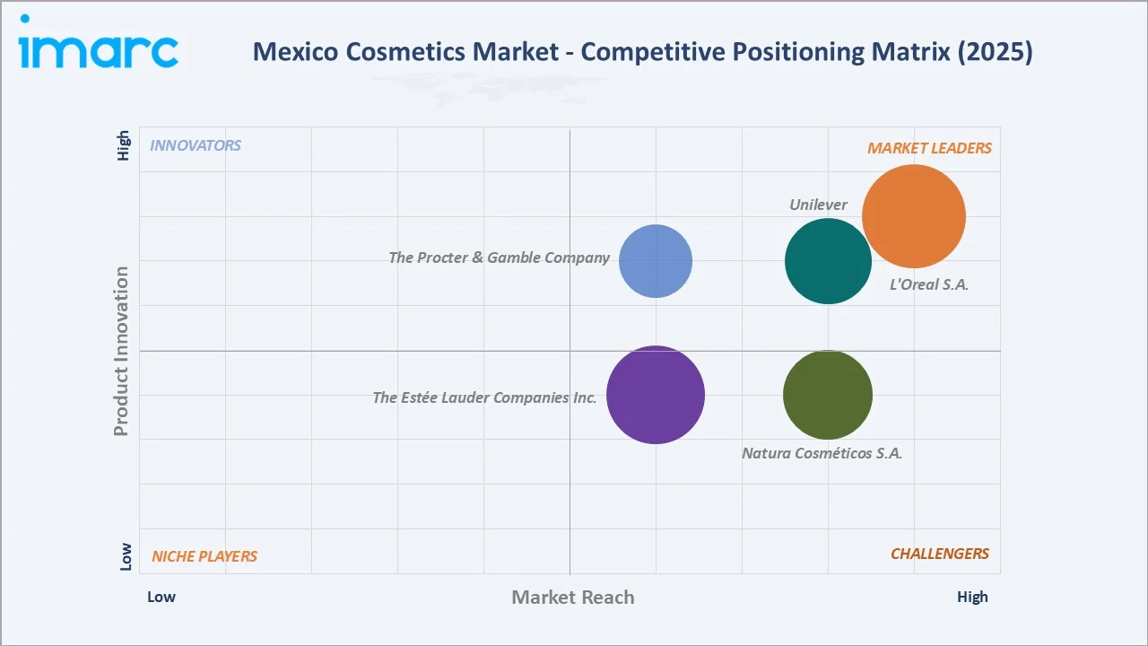 Mexico Cosmetics Market Competitive Positioning Matrix