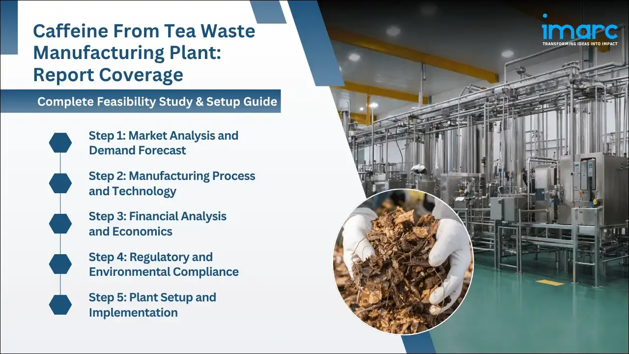 Caffeine From Tea Waste Manufacturing Plant Project Report