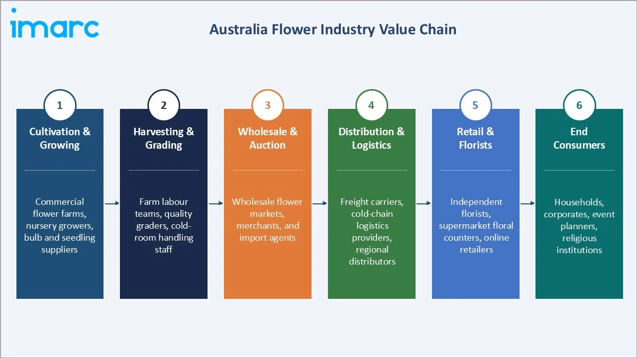 Australia Flower Market Industry Value Chain