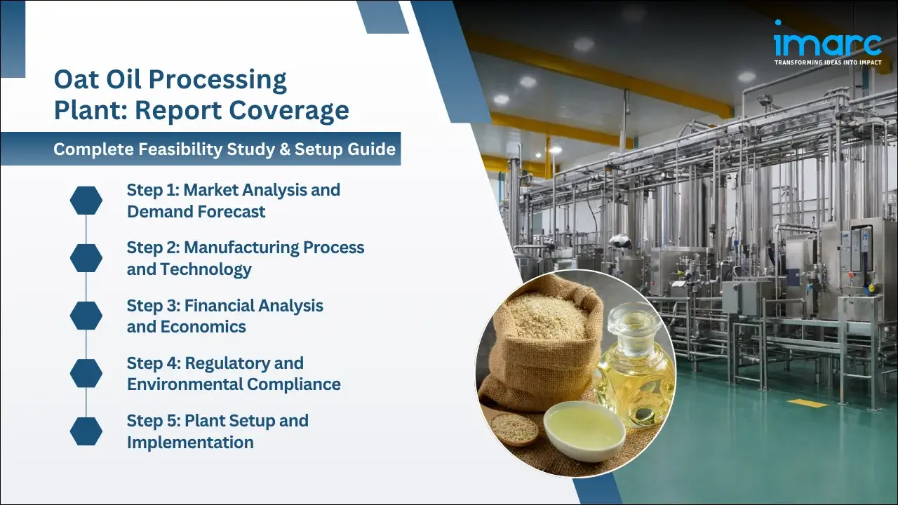 Oat Oil Processing Plant  