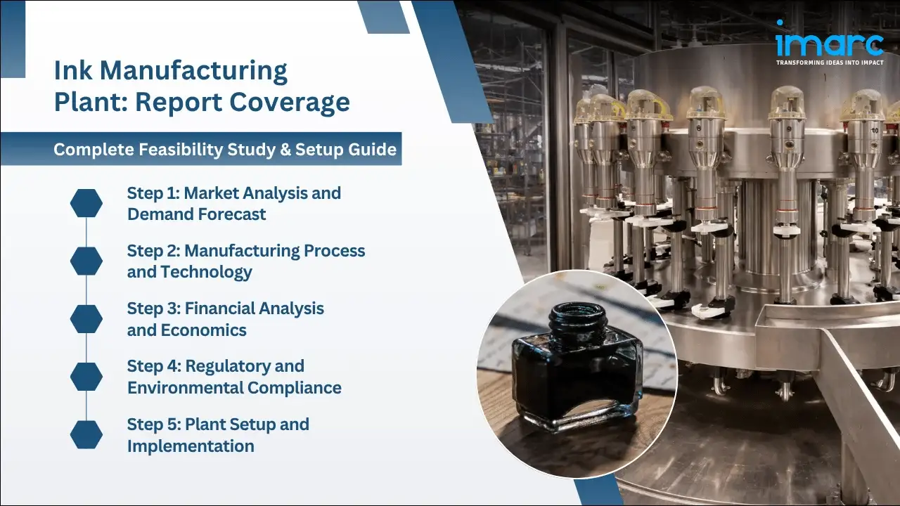 Ink Manufacturing Plant Project Report