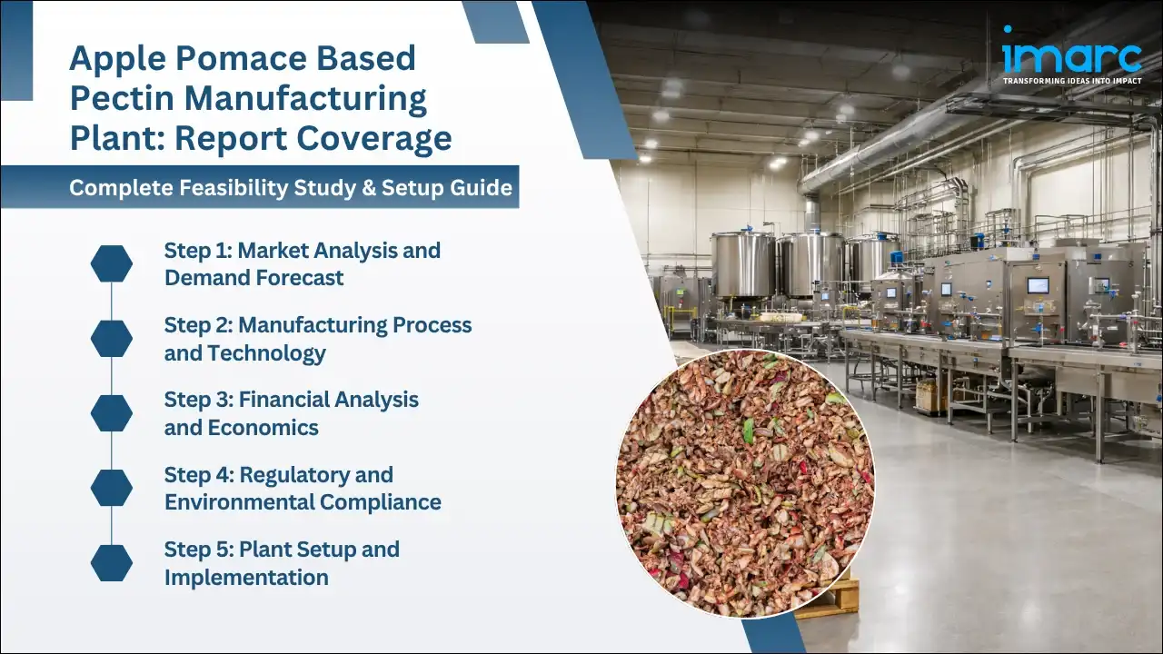 Apple Pomace Based Pectin Manufacturing Plant