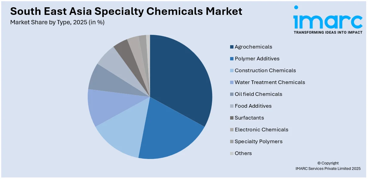 South East Asia Specialty Chemicals Market By Type