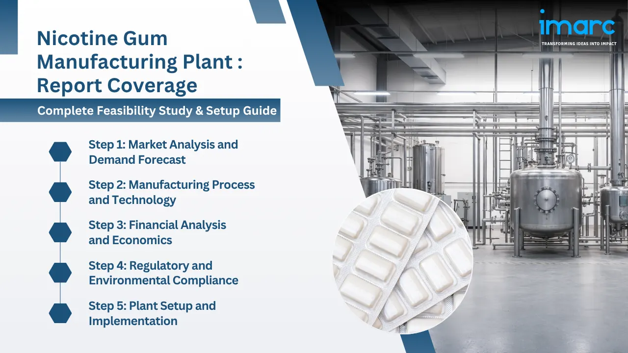 Nicotine Gum Manufacturing Plant Project Report