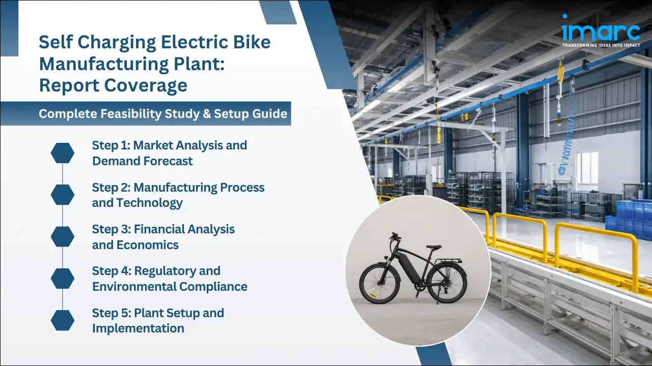 Self Charging Electric Bike Manufacturing Plant Project
